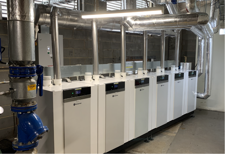 Plant room commissioning