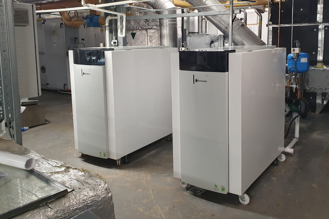 plant room upgrade at Gloucester services